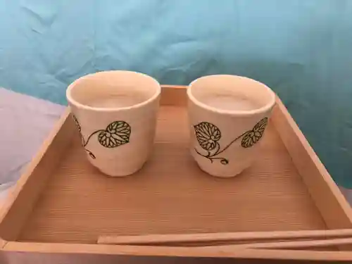 賀茂御祖神社（下鴨神社）の食事