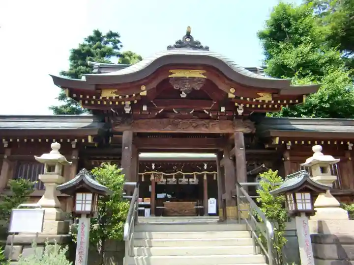 鳩ヶ谷氷川神社の本殿・本堂