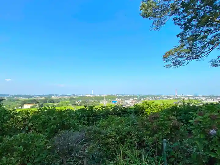水戸八幡宮の景色