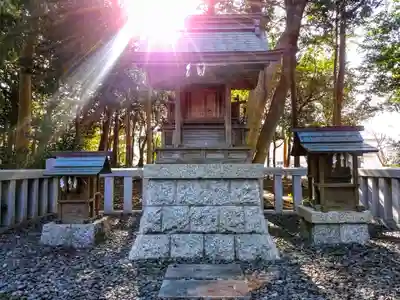 若宮八幡社の本殿・本堂