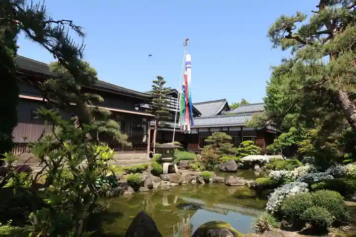 善導寺の庭園