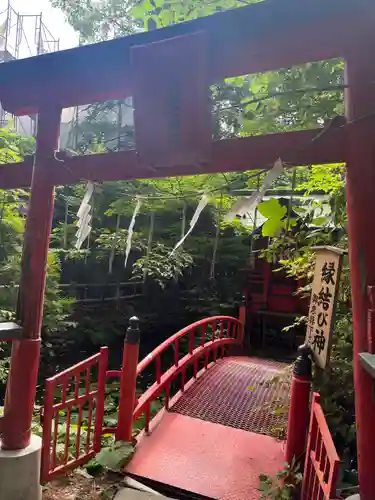 白石神社の鳥居