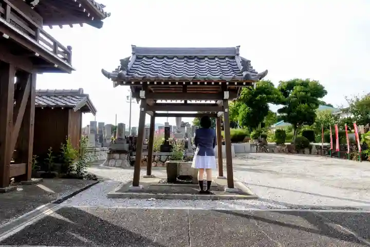 法華寺の手水舎