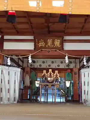 龍尾神社の本殿・本堂