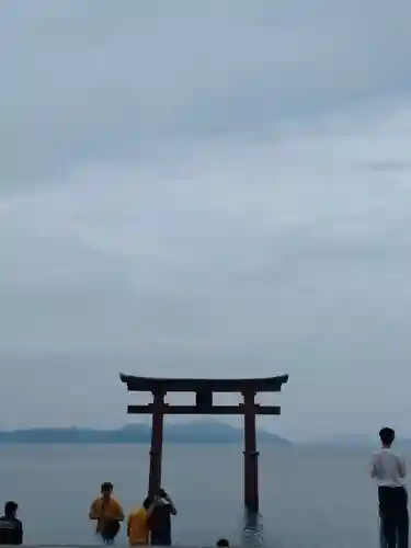 白鬚神社の鳥居