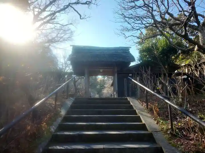 東慶寺の山門・神門