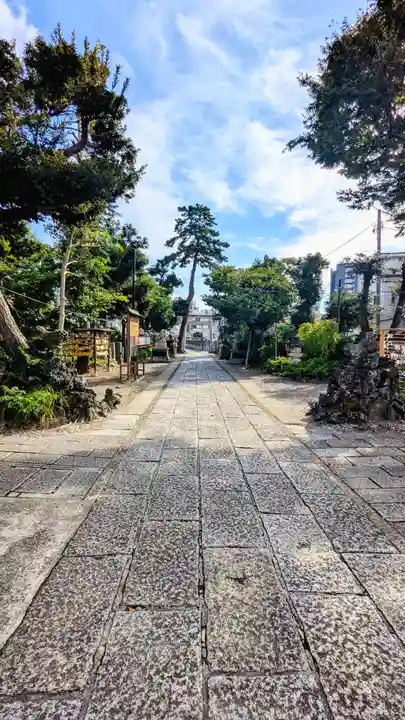 菊田神社の景色