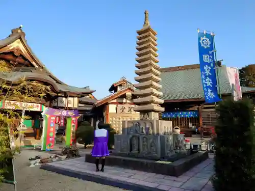 間々観音（龍音寺）の塔