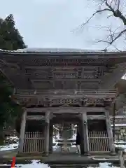 甘南美寺の山門