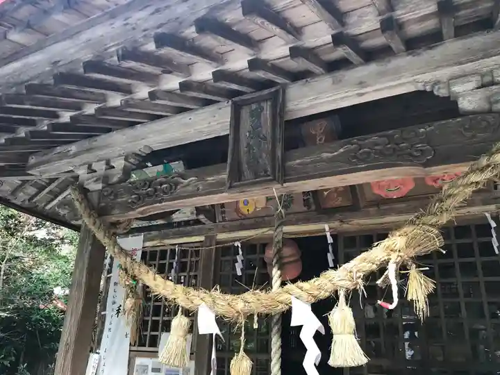 男成神社の本殿・本堂
