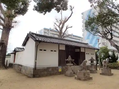 弓削神社の本殿