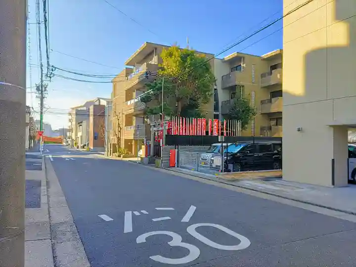 嶋川稲荷社の周辺