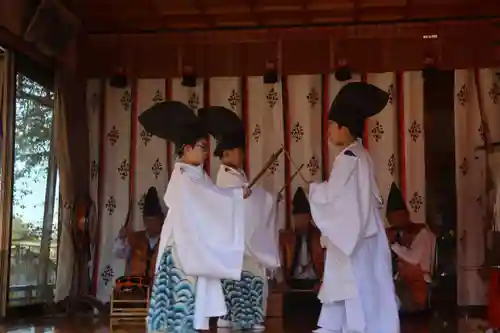 長屋神社の神楽