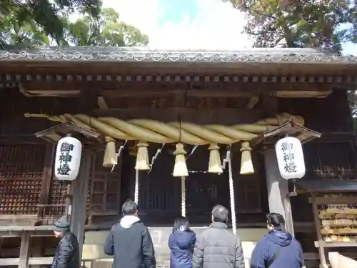川津来宮神社の本殿・本堂