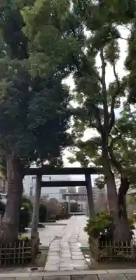 小村井 香取神社の鳥居