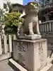 岡山神社の狛犬