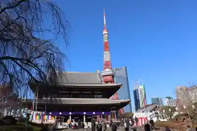 増上寺の初詣