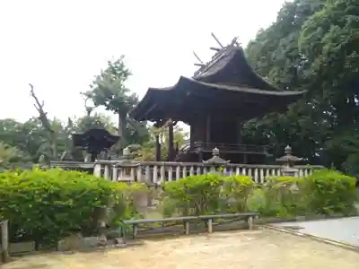 阿智神社の本殿・本堂
