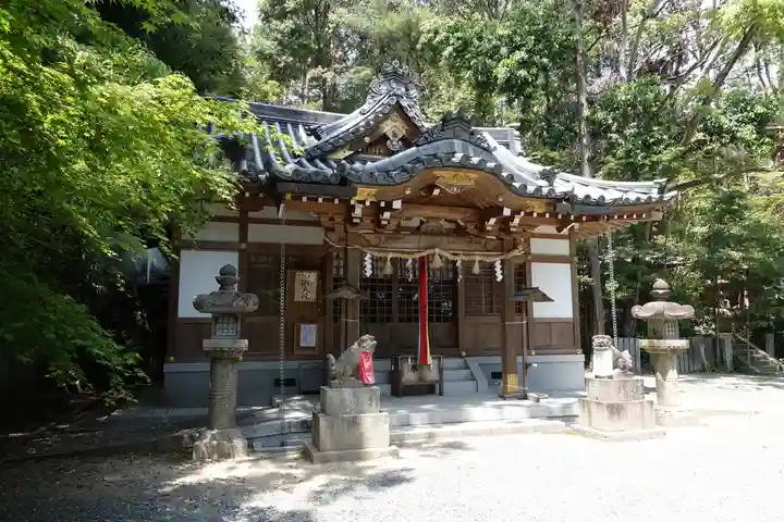 阿爲神社の本殿・本堂