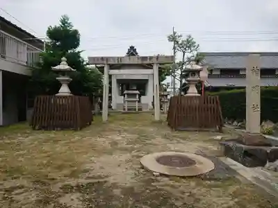 福勢神明社の鳥居