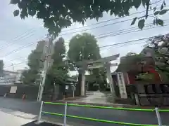 麻布氷川神社の鳥居