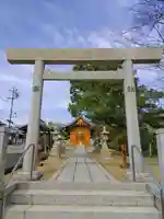 山祗社の鳥居