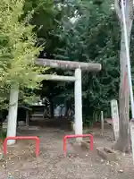 根裂神社の鳥居
