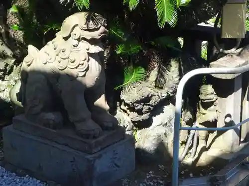 叶神社 (西叶神社)の狛犬