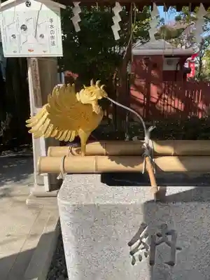 富岡八幡宮の手水舎