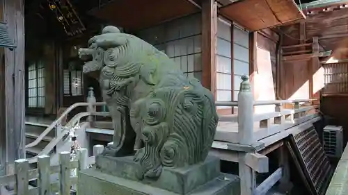 小野照崎神社の狛犬