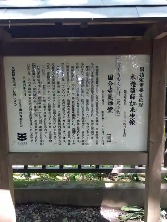 武蔵国分寺の歴史