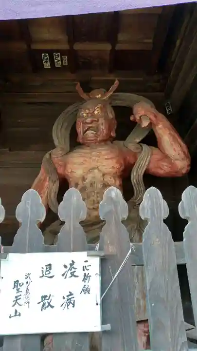妻沼聖天山歓喜院の像