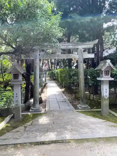 真清田神社の鳥居