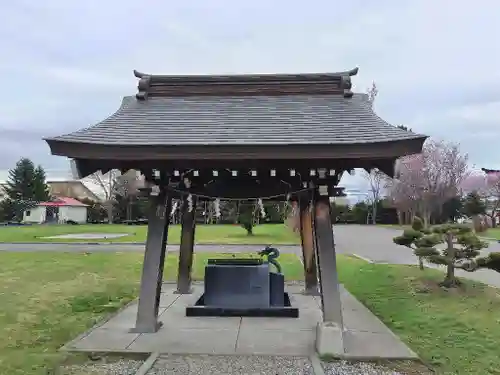 美瑛神社の手水