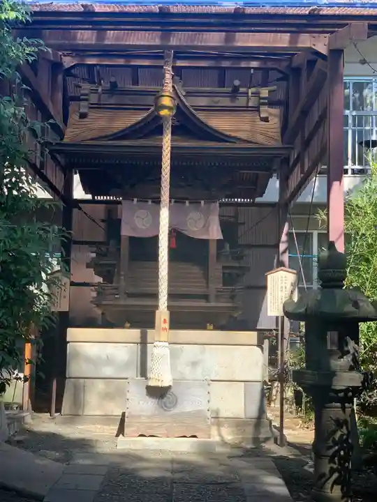北澤八幡神社の末社・摂社