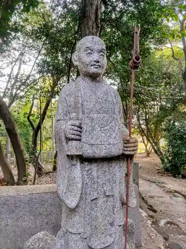 木庭八幡社の像