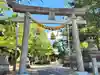 本土神社の鳥居