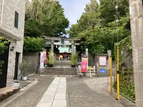 海南神社の鳥居