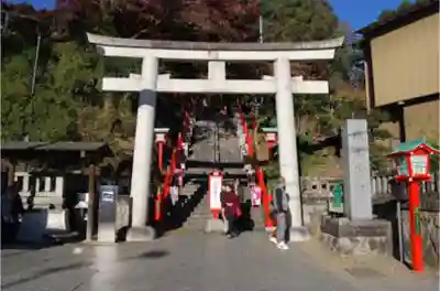 足利織姫神社の鳥居