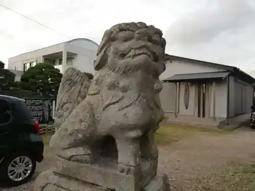 蛭子神社（中島）の狛犬