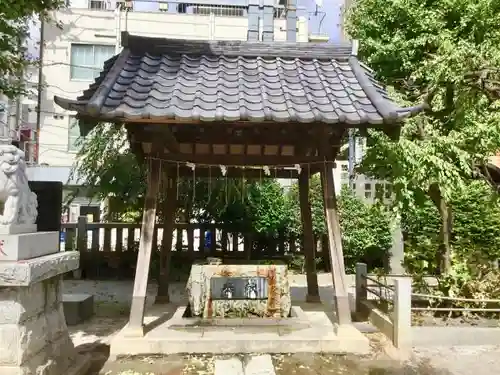 柏神社の手水舎