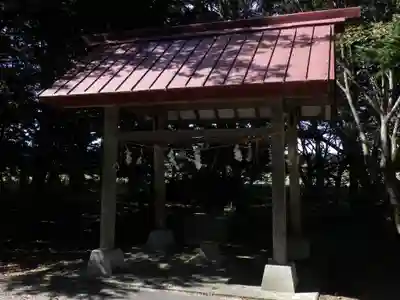 中士別神社の手水舎