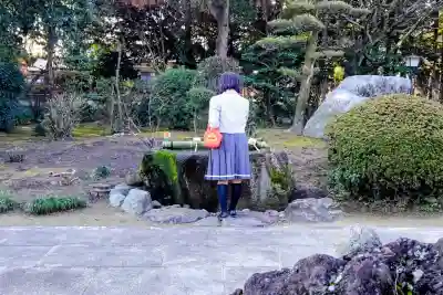 龍徳寺の手水舎