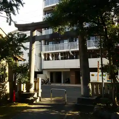 江島杉山神社の鳥居