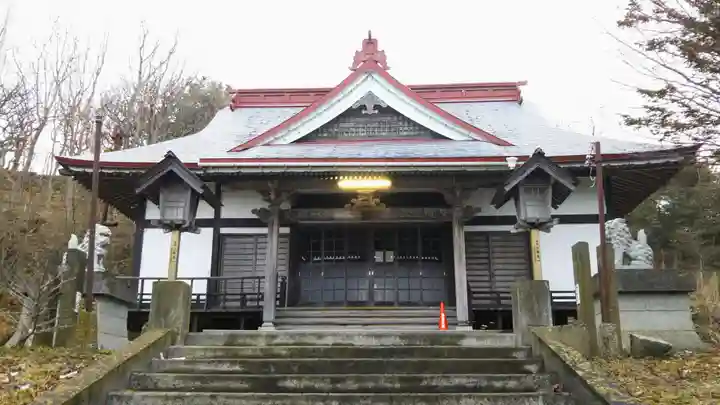 浦河神社の本殿・本堂