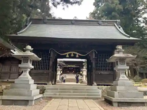 河口浅間神社の山門・神門