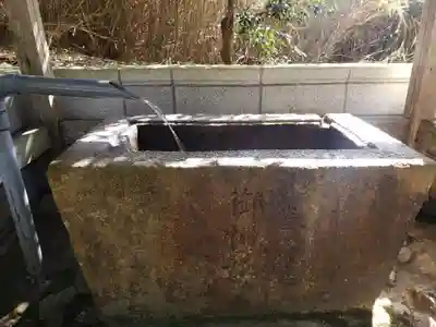 大笹原神社の手水舎