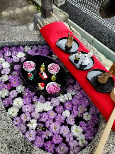 阿邪訶根神社の手水舎