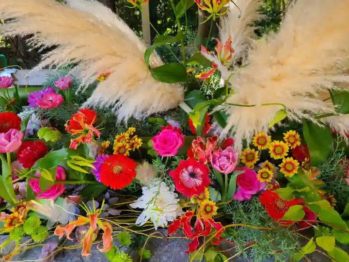 伊都国 宮地嶽神社の手水舎