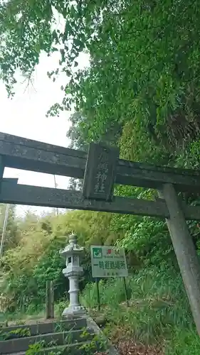 鹿島神社の鳥居